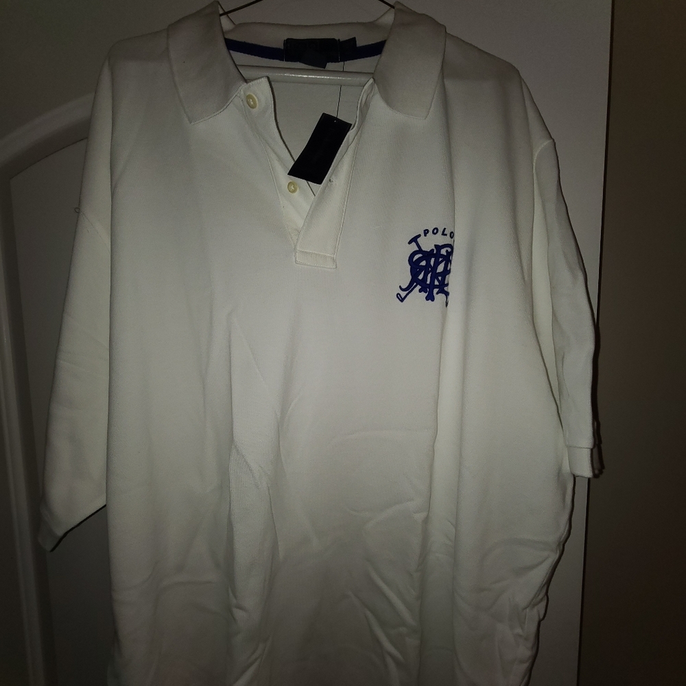 Graphic polo shirt